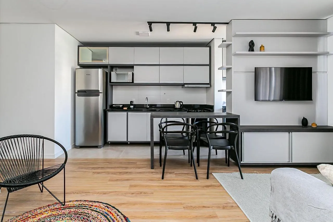 דירות Florianópolis Wi-Fi 200Mb | 600M Do Patio Milano #Ca38